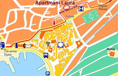 Apartments Laura เซนญ์ ภายนอก รูปภาพ